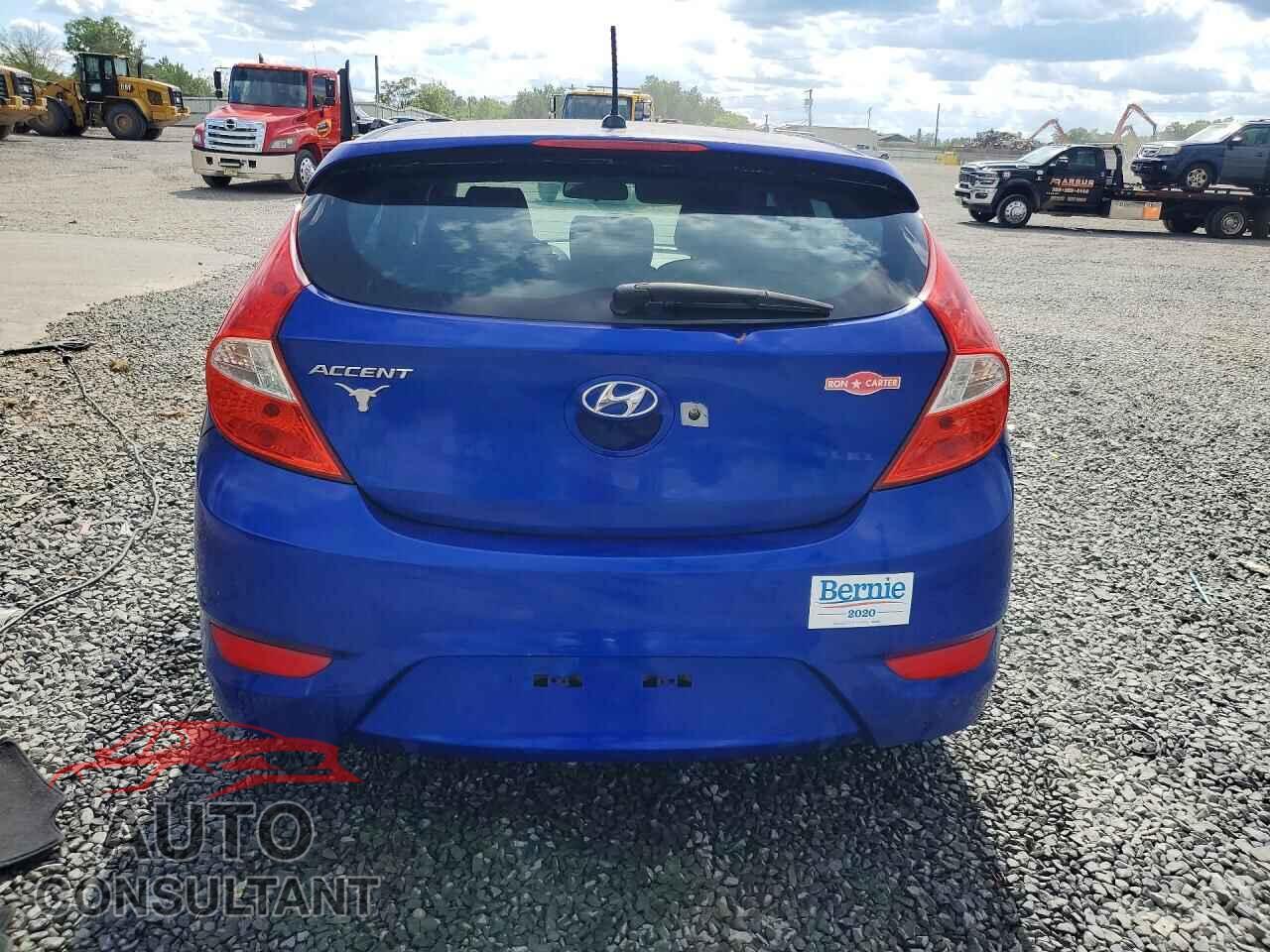 HYUNDAI ACCENT 2013 - KMHCU5AE9DU074701