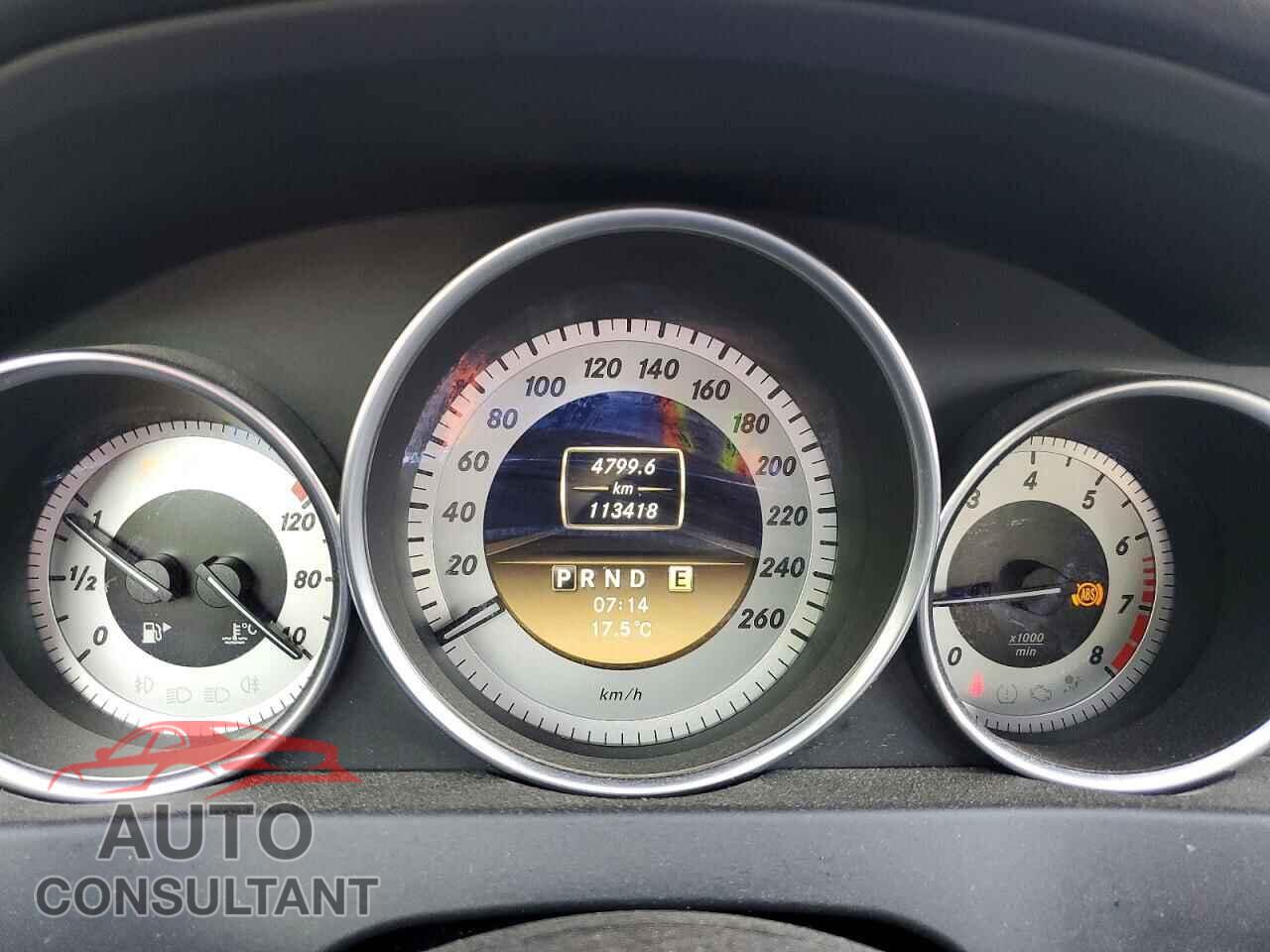 MERCEDES-BENZ C-CLASS 2012 - WDDGF8BB9CA625575