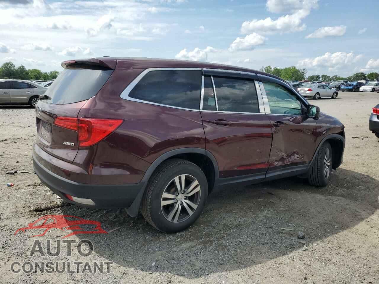 HONDA PILOT 2017 - 5FNYF6H78HB030091