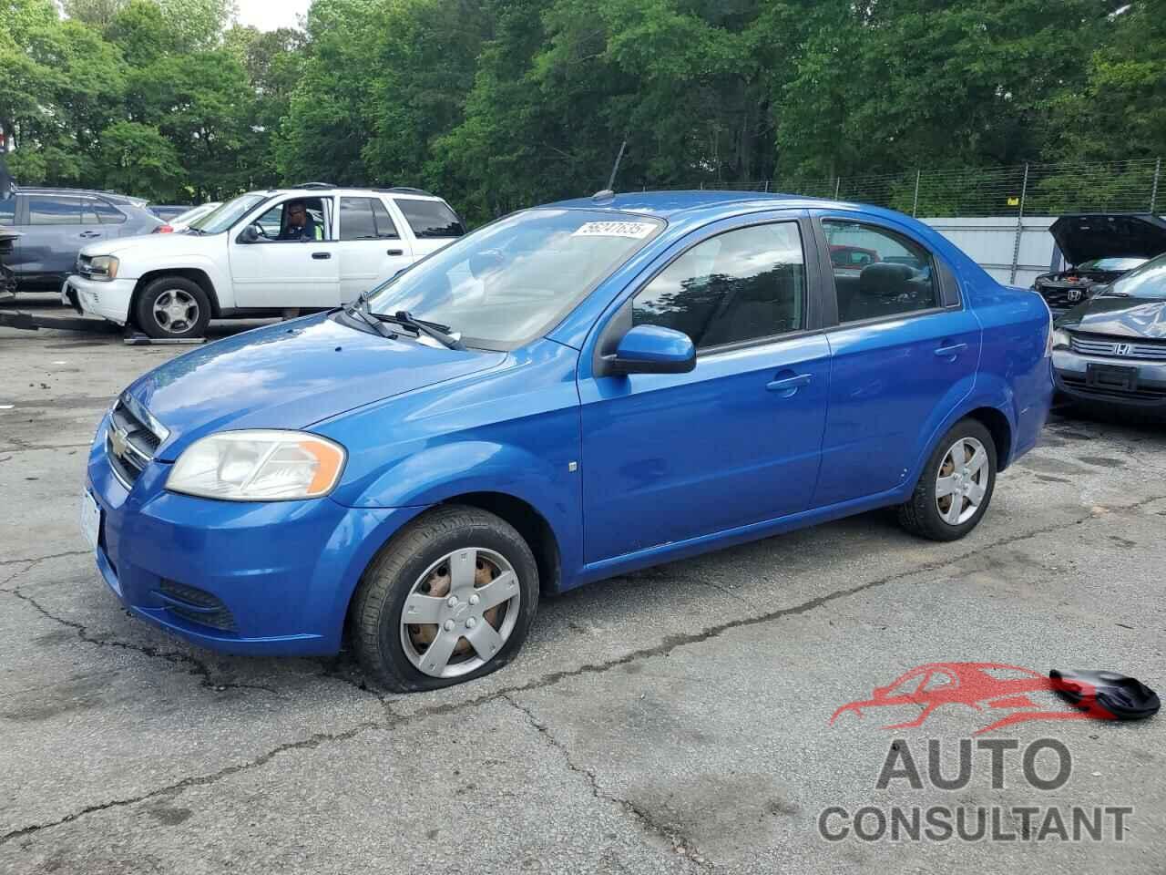CHEVROLET AVEO 2009 - KL1TD56E29B637661