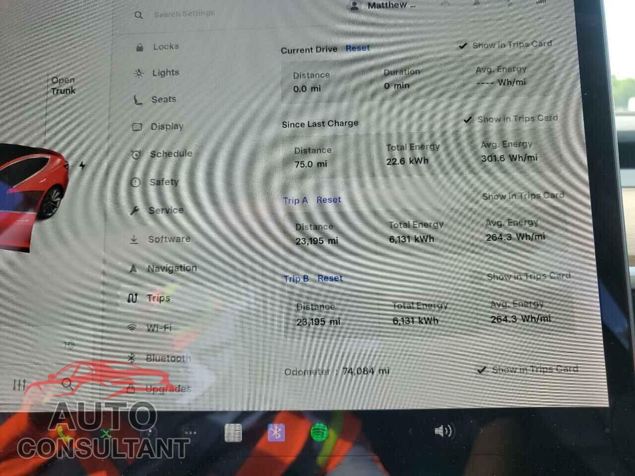 TESLA MODEL 3 2019 - 5YJ3E1EB4KF453699