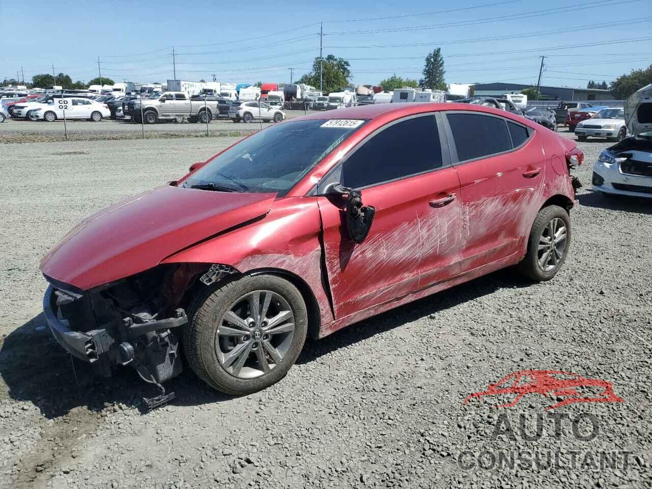HYUNDAI ELANTRA 2018 - 5NPD84LF2JH233626