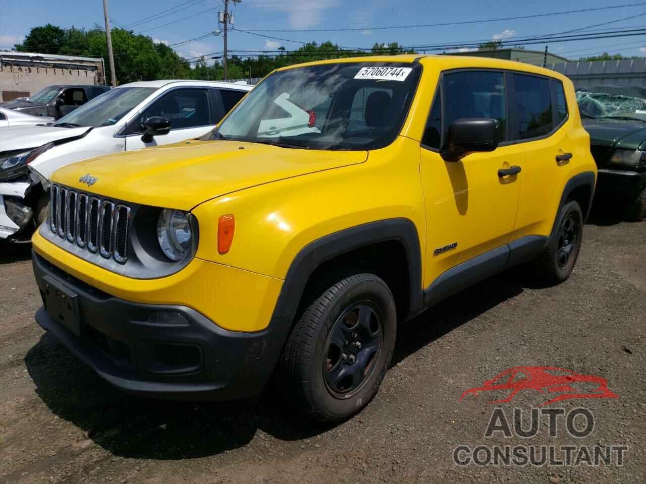 JEEP RENEGADE 2016 - ZACCJBAW1GPD19467