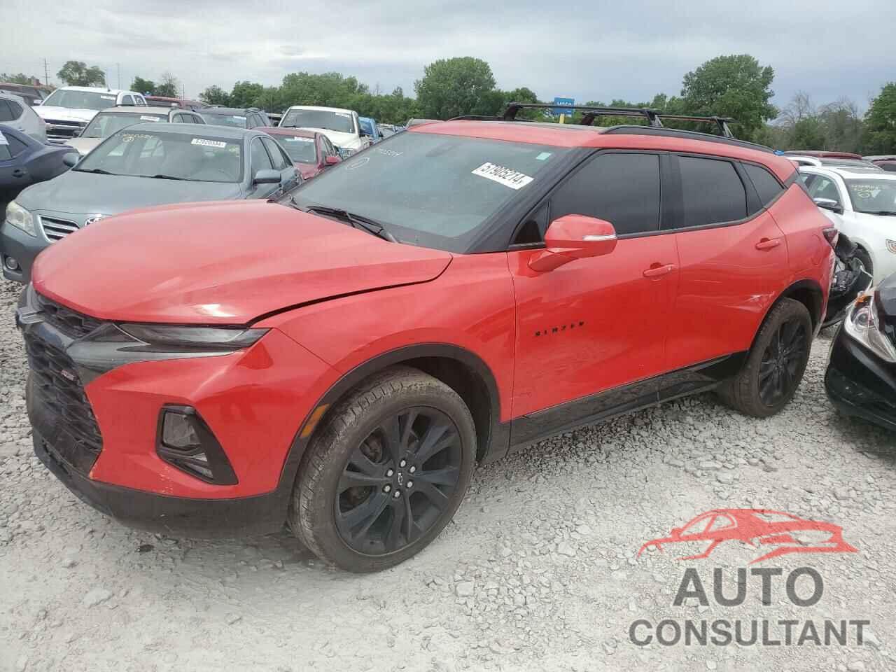 CHEVROLET BLAZER 2021 - 3GNKBKRS6MS543538