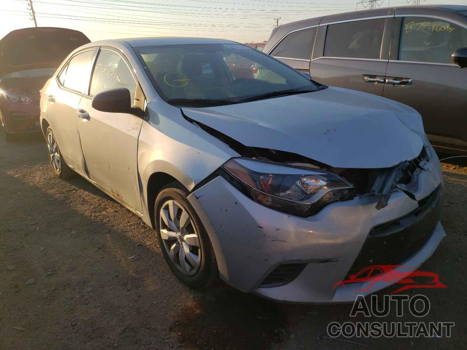 TOYOTA COROLLA 2016 - 2T1BURHE3GC680915