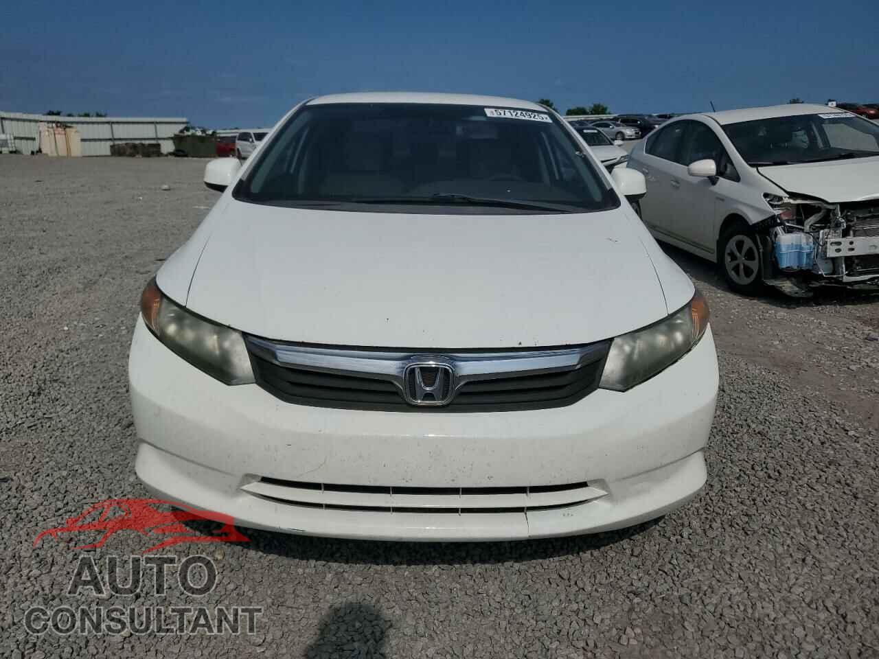 HONDA CIVIC 2012 - 2HGFB2F56CH328964