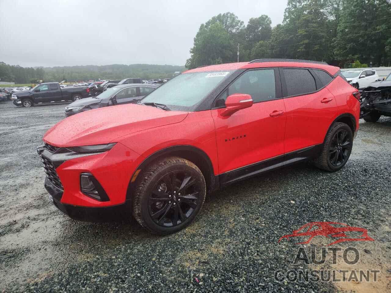 CHEVROLET BLAZER 2021 - 3GNKBERS2MS522333