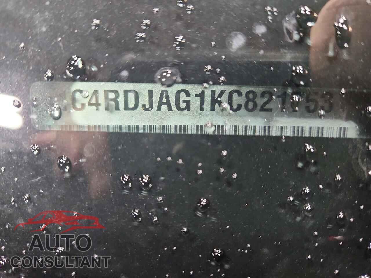 DODGE DURANGO 2019 - 1C4RDJAG1KC821753