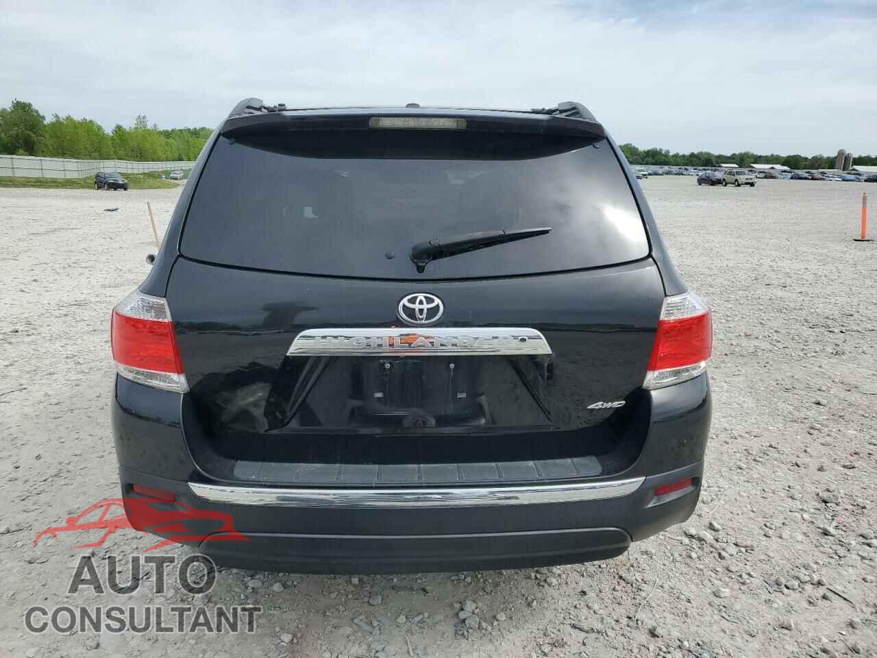 TOYOTA HIGHLANDER 2011 - 5TDDK3EH6BS048632