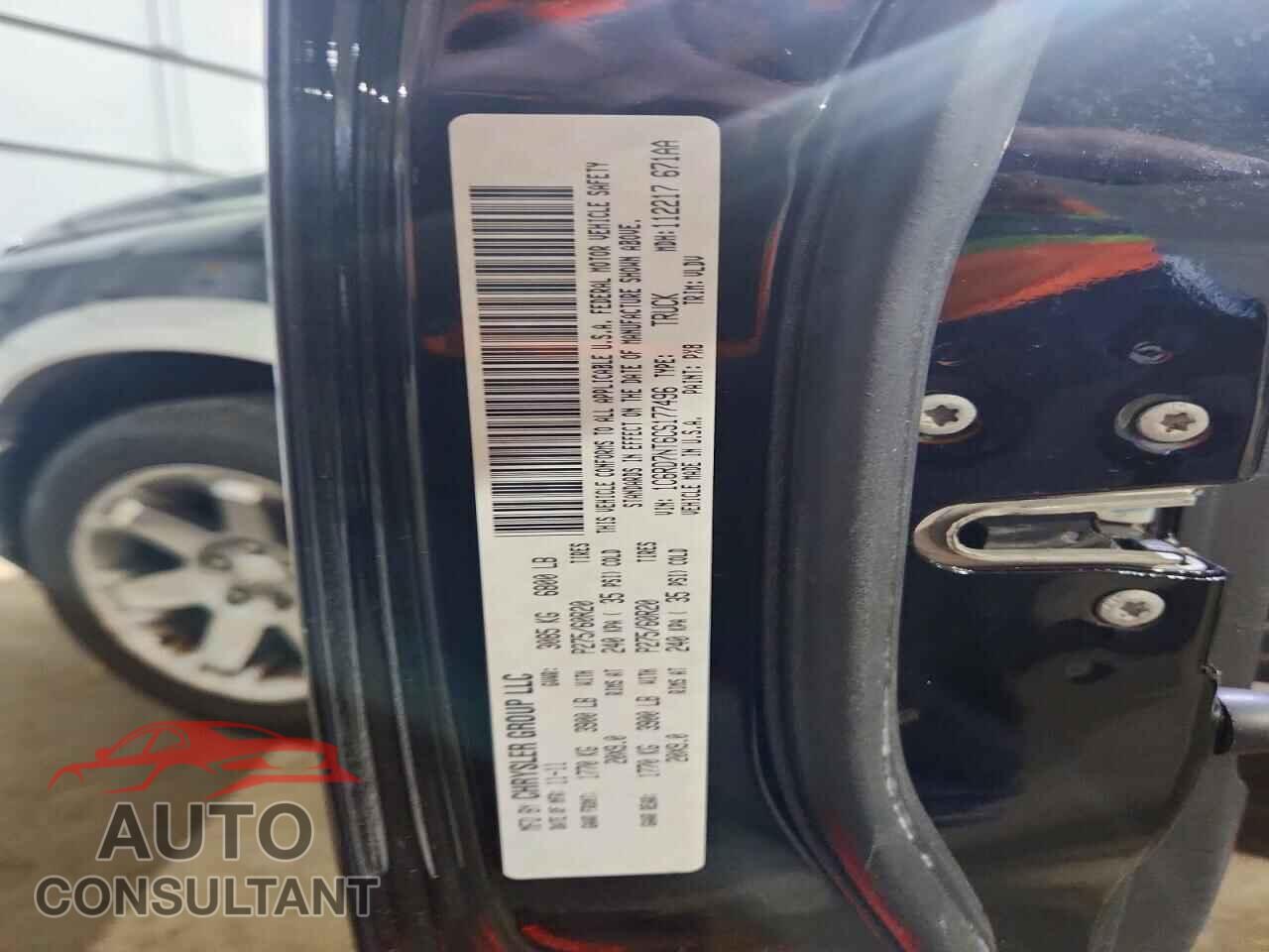 DODGE RAM 1500 2012 - 1C6RD7NT6CS177496