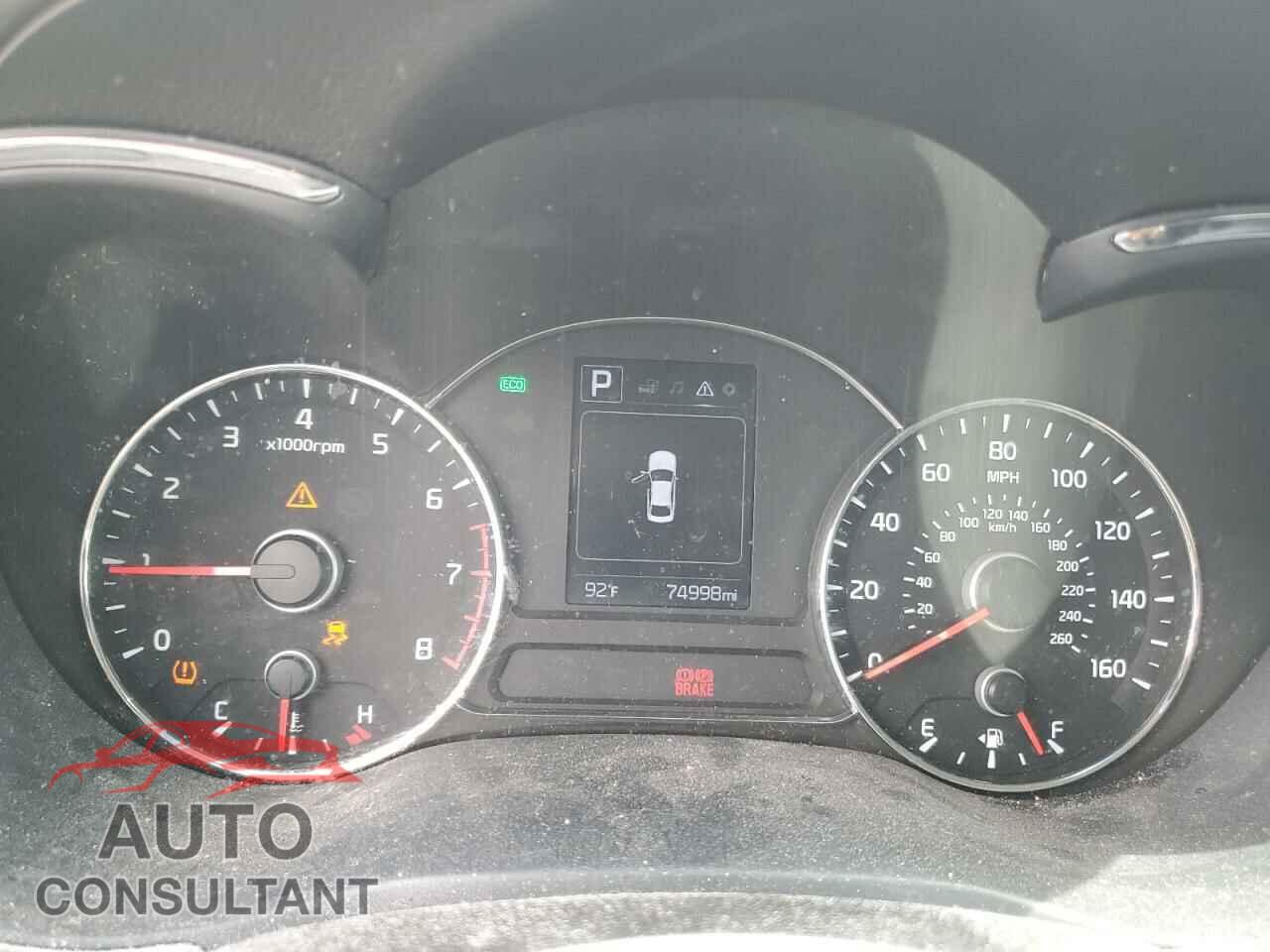 KIA FORTE 2017 - 3KPFL4A88HE007035