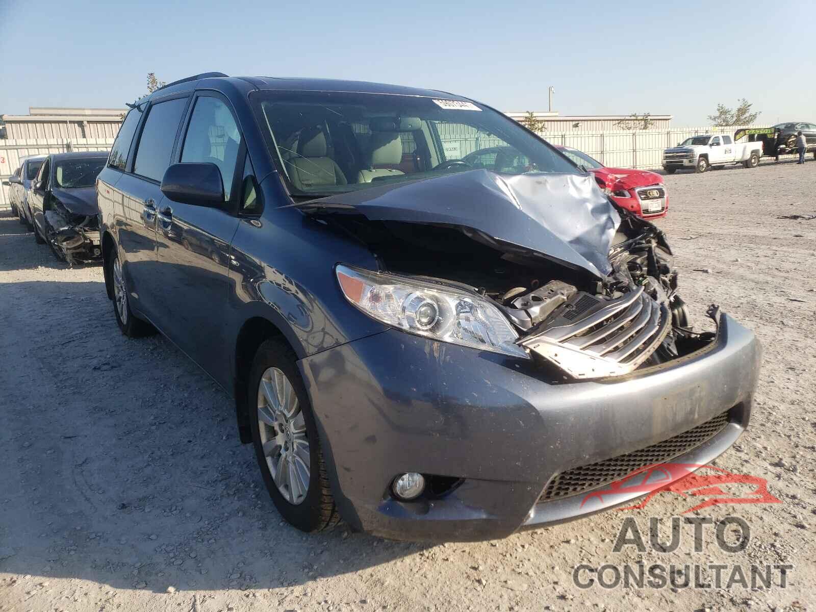 TOYOTA SIENNA 2017 - 5TDDZ3DC1HS172477