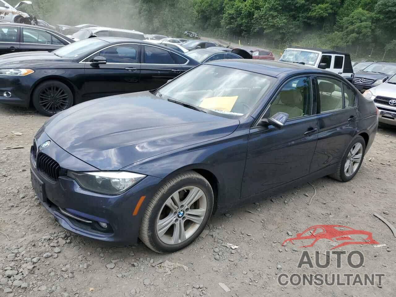 BMW 3 SERIES 2016 - WBA8E3G57GNU03409