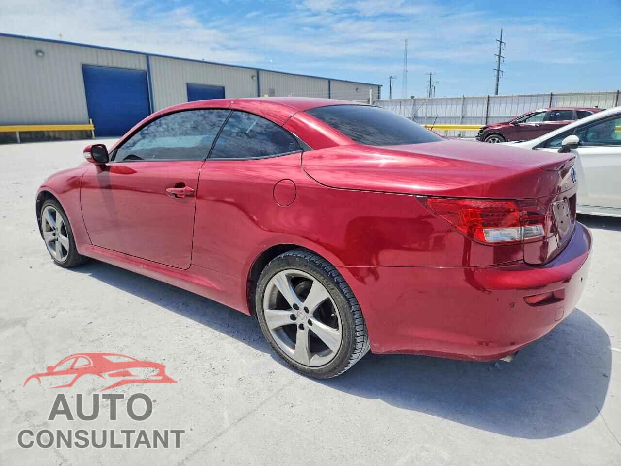 LEXUS IS 2012 - JTHFF2C21C2522886