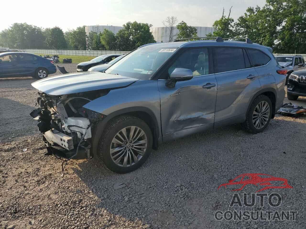 TOYOTA HIGHLANDER 2021 - 5TDEBRCH1MS049880