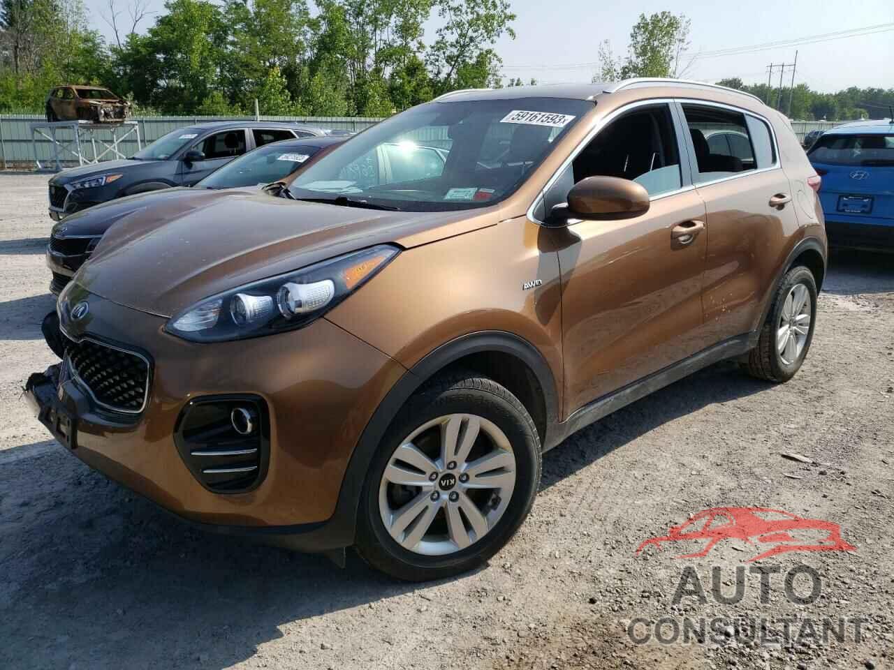 KIA SPORTAGE 2018 - KNDPMCAC4J7393636