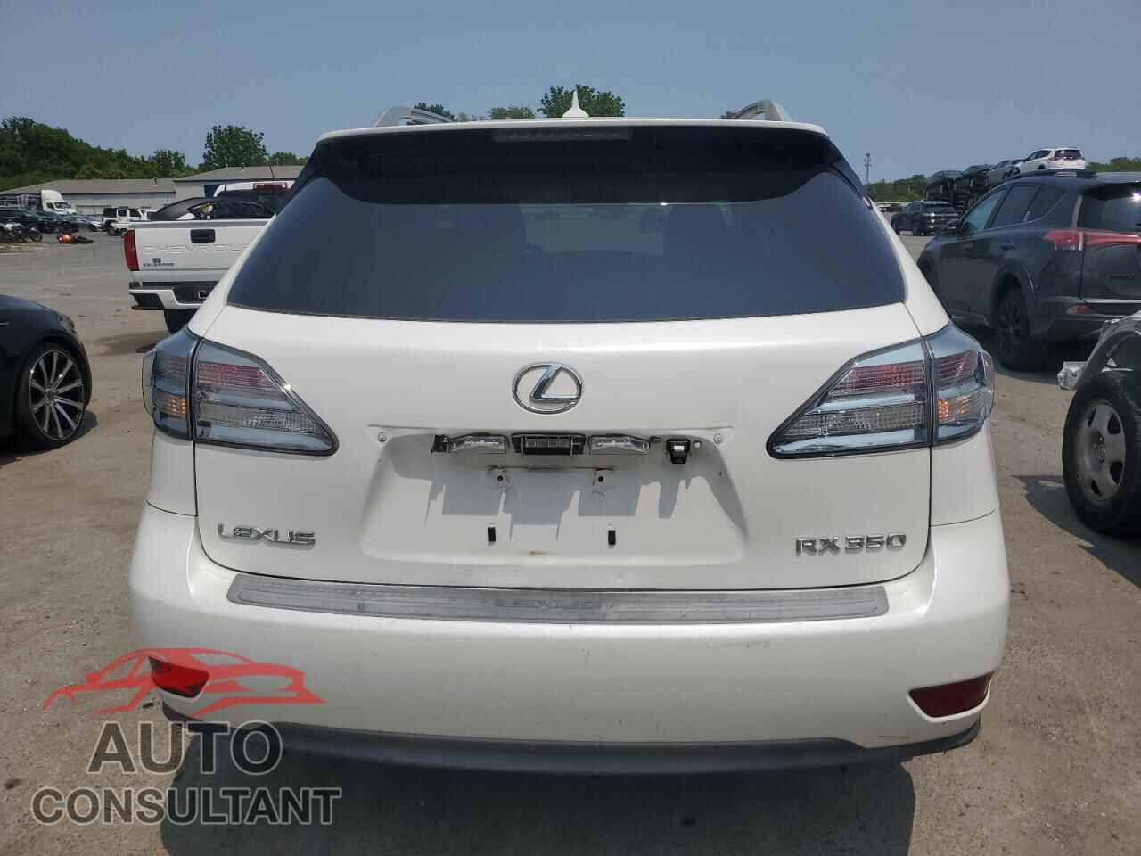 LEXUS RX350 2010 - 2T2BK1BA9AC040062