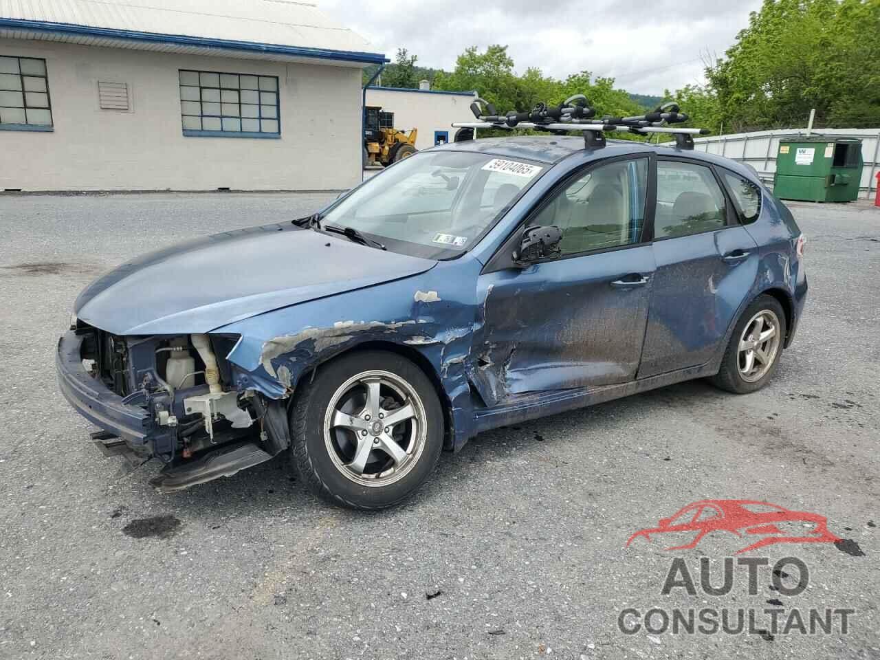 SUBARU IMPREZA 2009 - JF1GH61669G816993