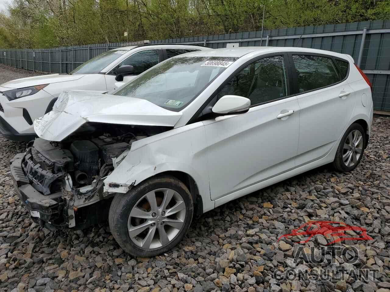 HYUNDAI ACCENT 2013 - KMHCU5AE7DU091402