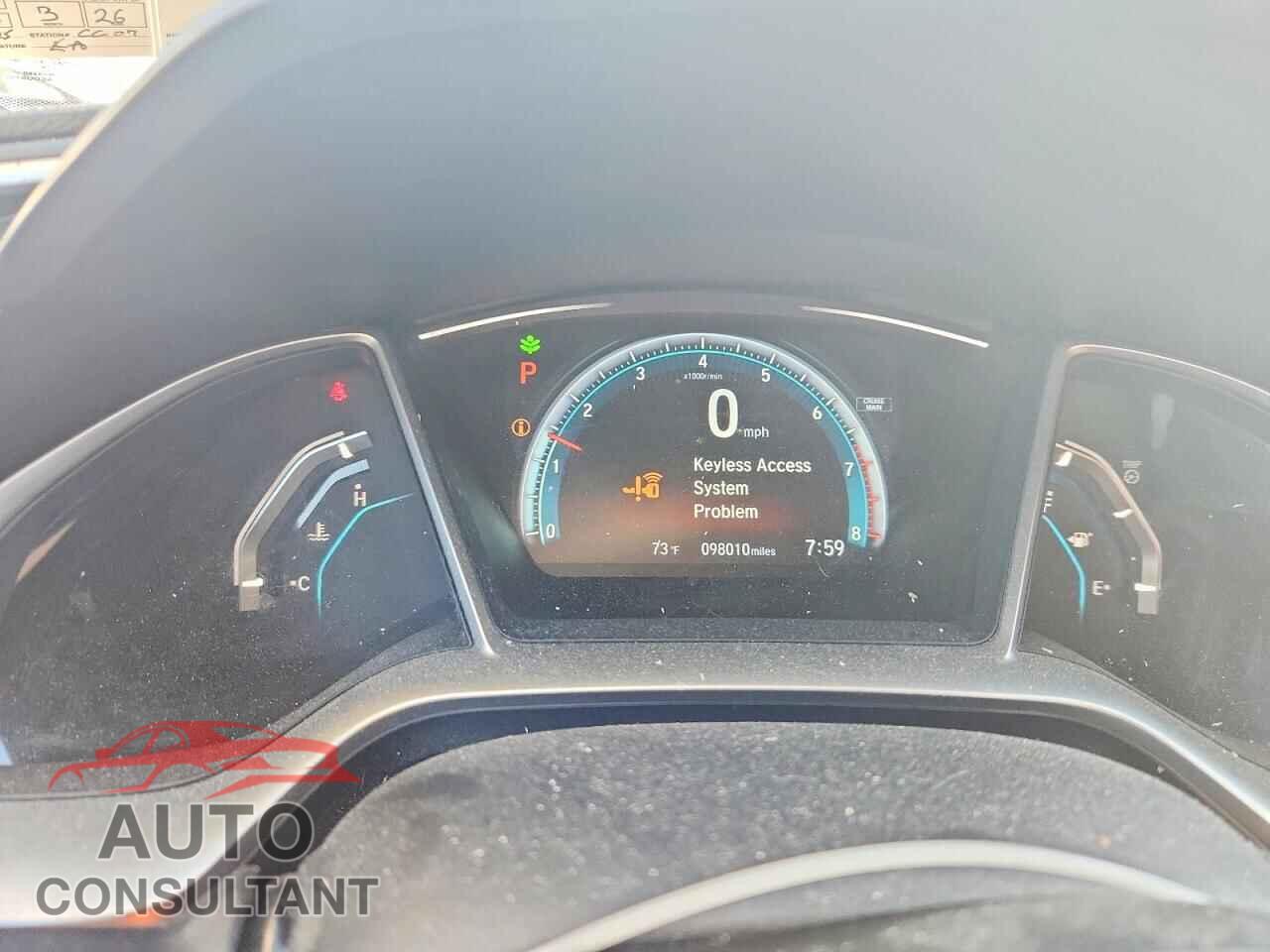 HONDA CIVIC 2016 - 19XFC2F74GE229719