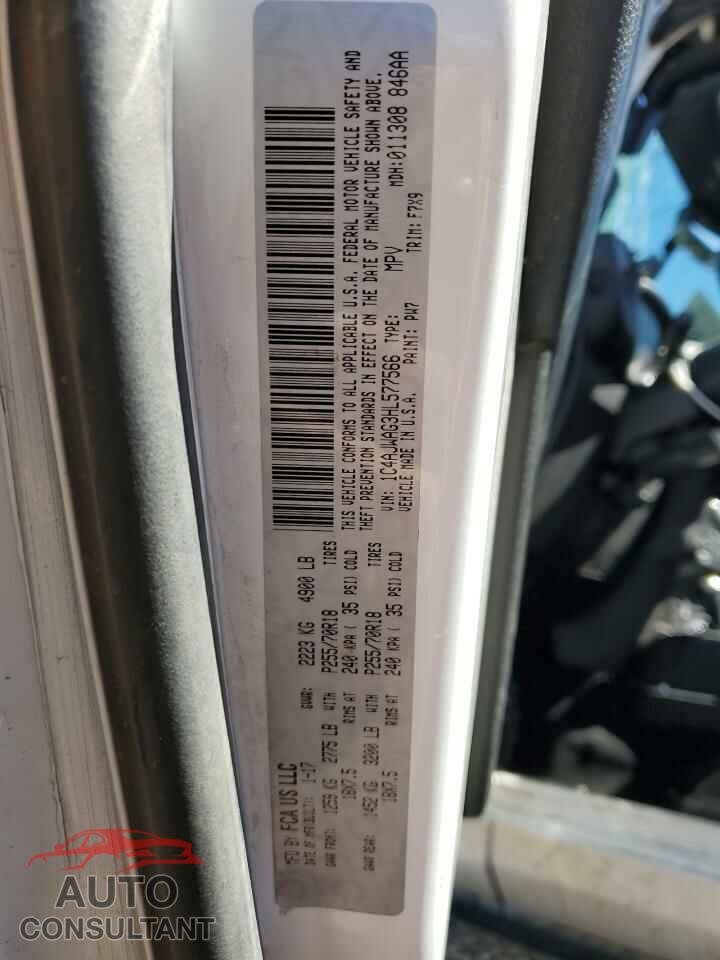 JEEP WRANGLER 2017 - 1C4AJWAG3HL577566