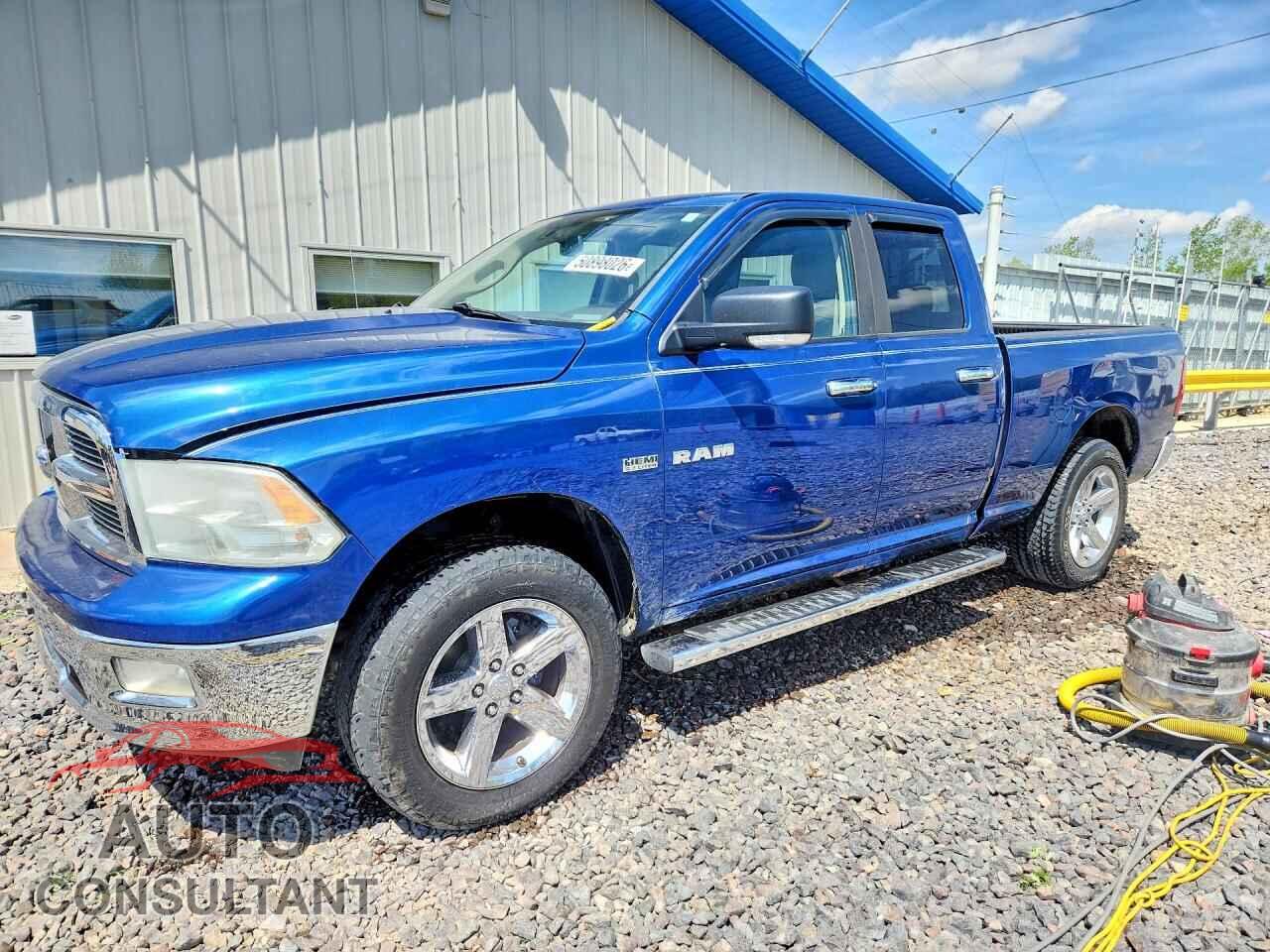 DODGE RAM 1500 2010 - 1D7RV1GT9AS265204