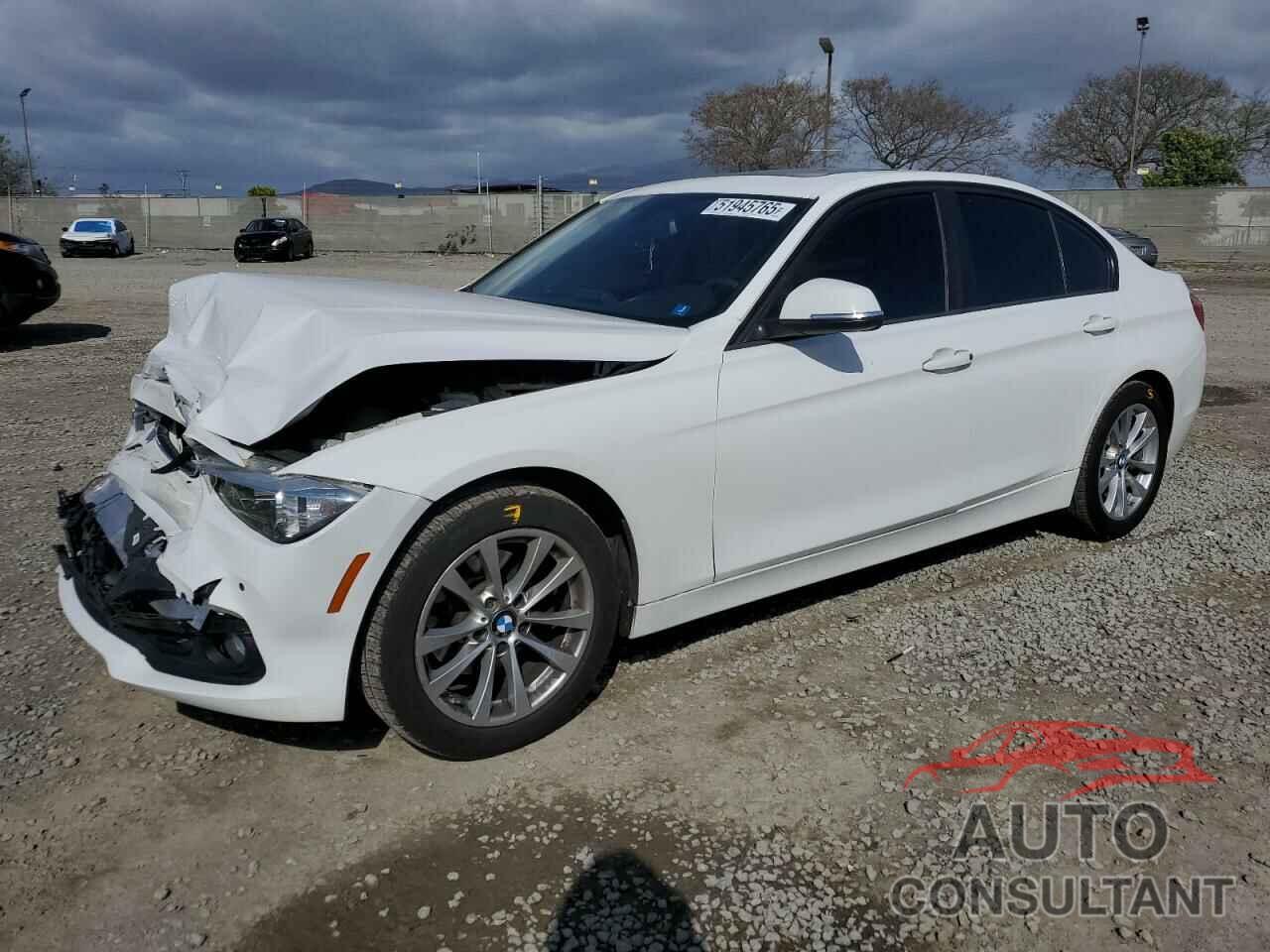 BMW 3 SERIES 2016 - WBA8E1G52GNT36674