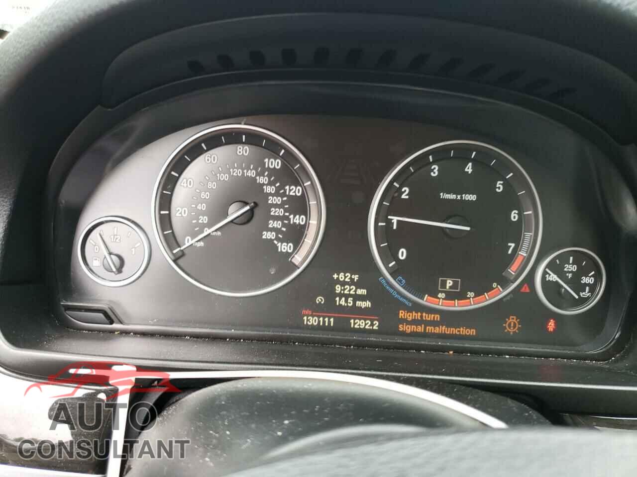 BMW 5 SERIES 2012 - WBAXH5C59CDW07990