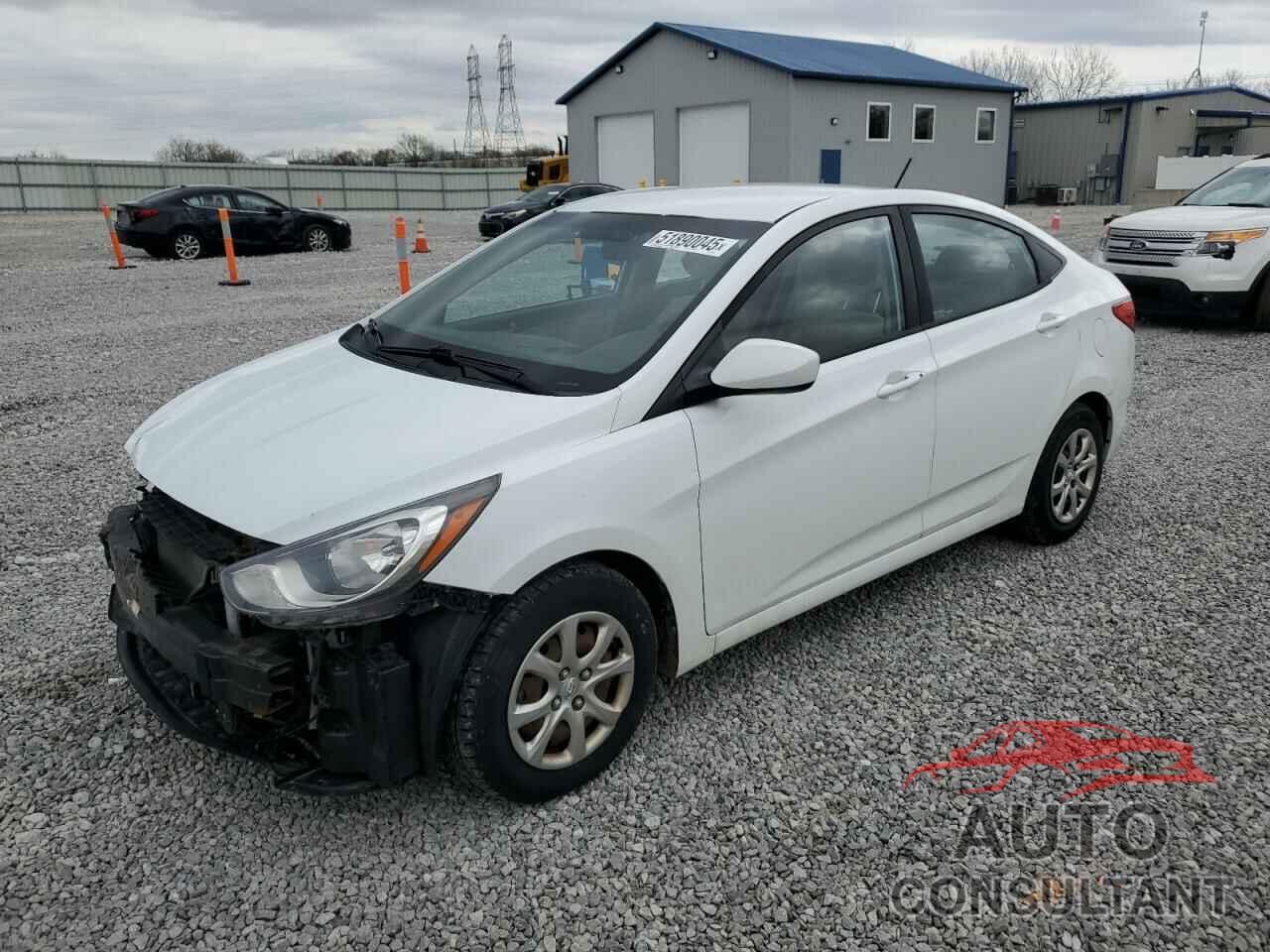 HYUNDAI ACCENT 2014 - KMHCT4AEXEU776783
