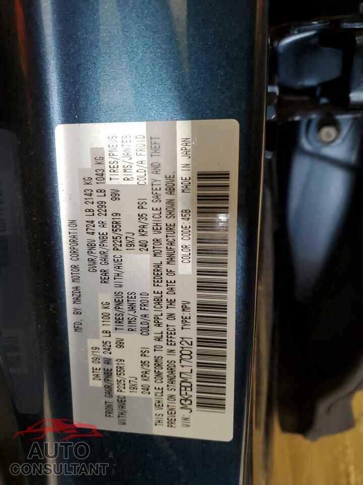MAZDA CX-5 2020 - JM3KFBDM7L1700121