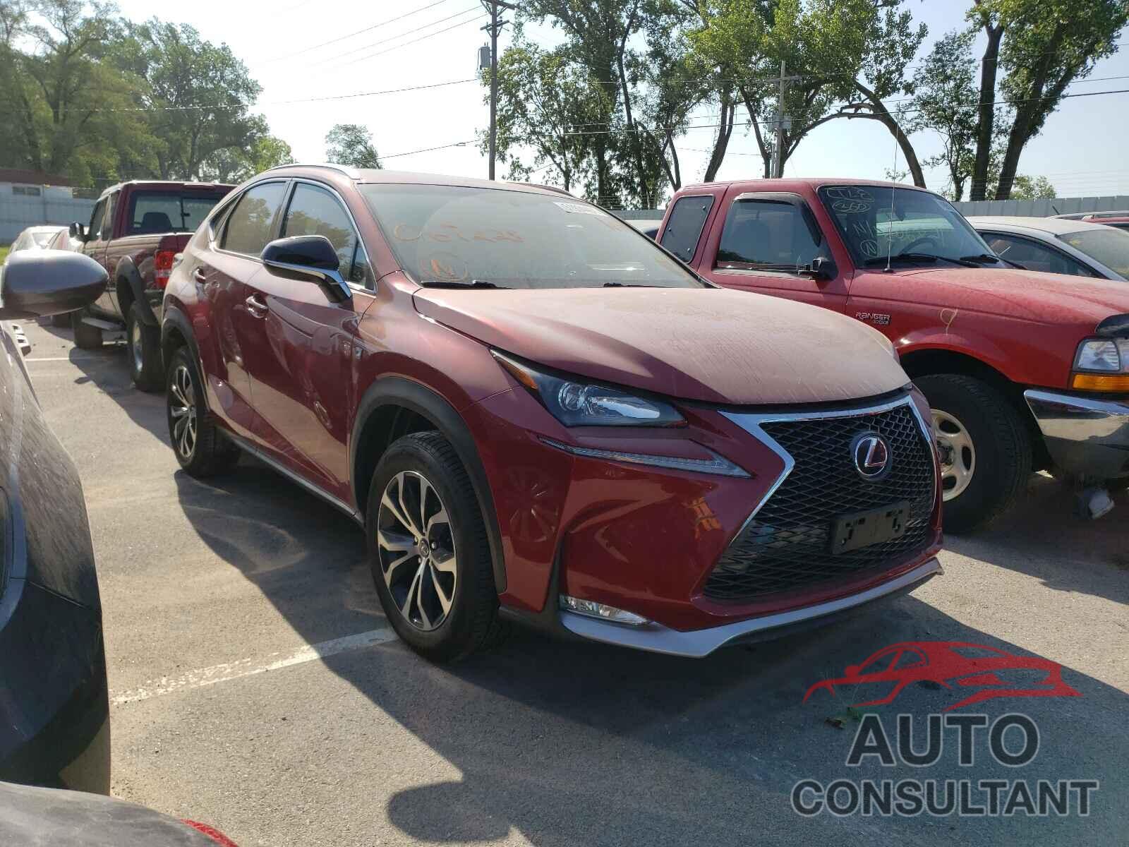 LEXUS NX 2016 - JTJBARBZ9G2067228