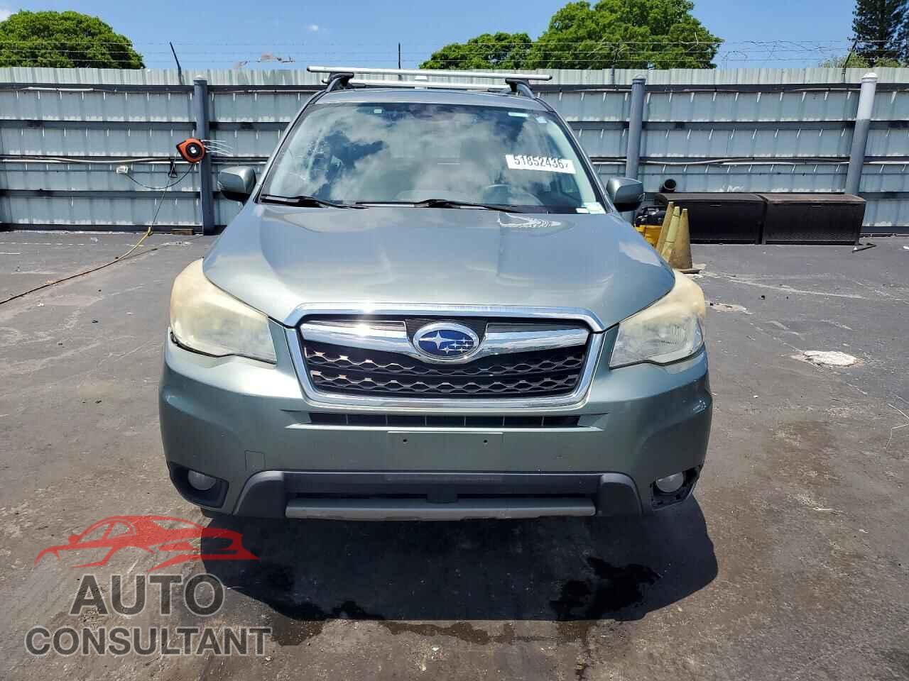 SUBARU FORESTER 2014 - JF2SJAPC8EH556627