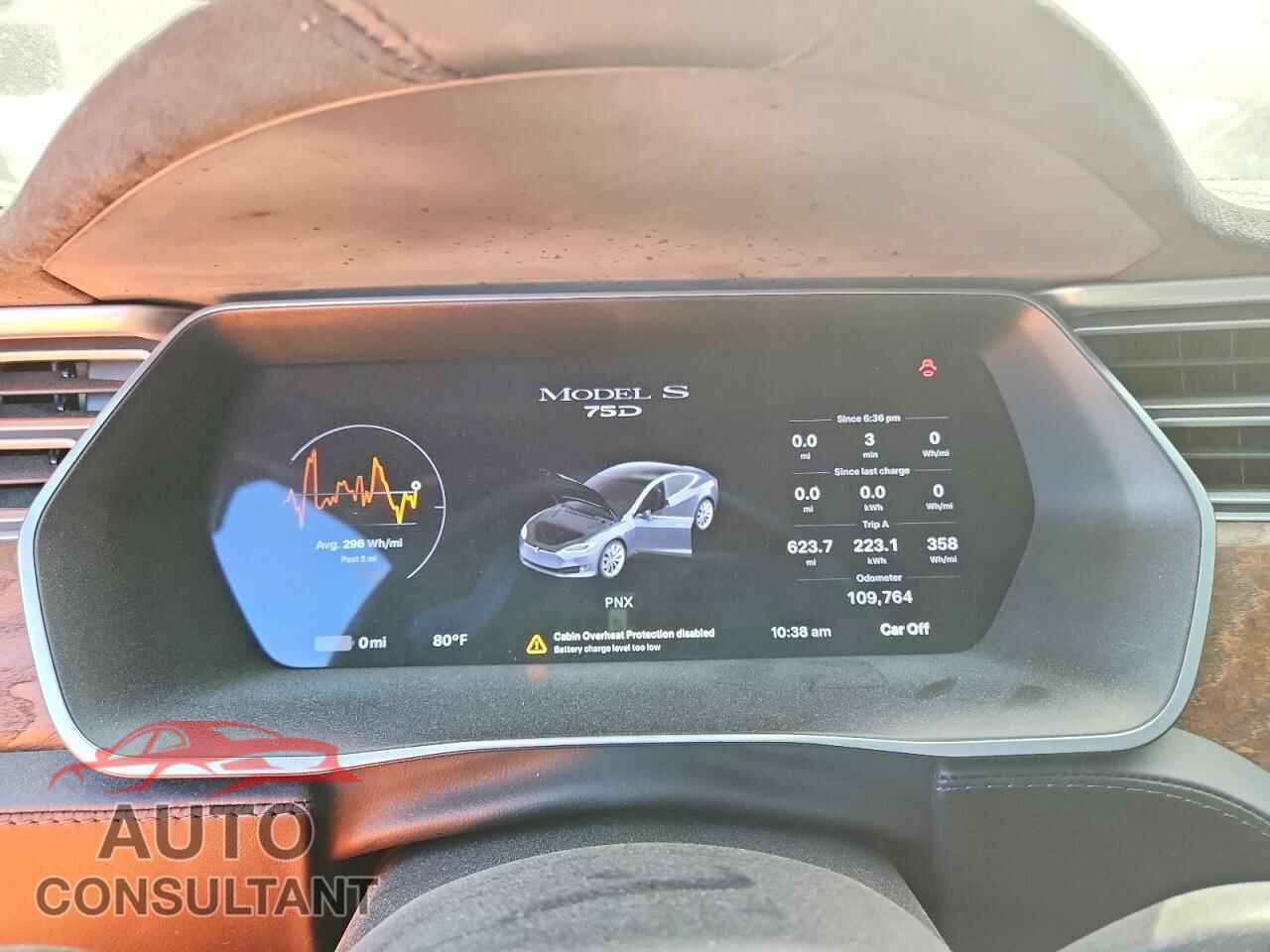 TESLA MODEL S 2017 - 5YJSA1E27HF187787