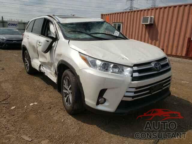 TOYOTA HIGHLANDER 2018 - 5TDJZRFH4JS561988