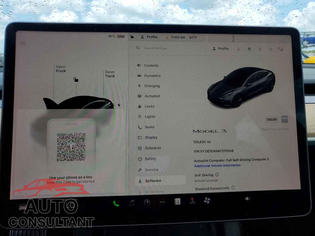 TESLA MODEL 3 2022 - 5YJ3E1EA6NF372506