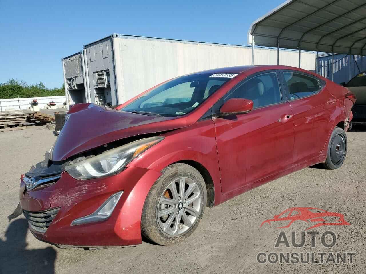 HYUNDAI ELANTRA 2016 - 5NPDH4AE5GH658664
