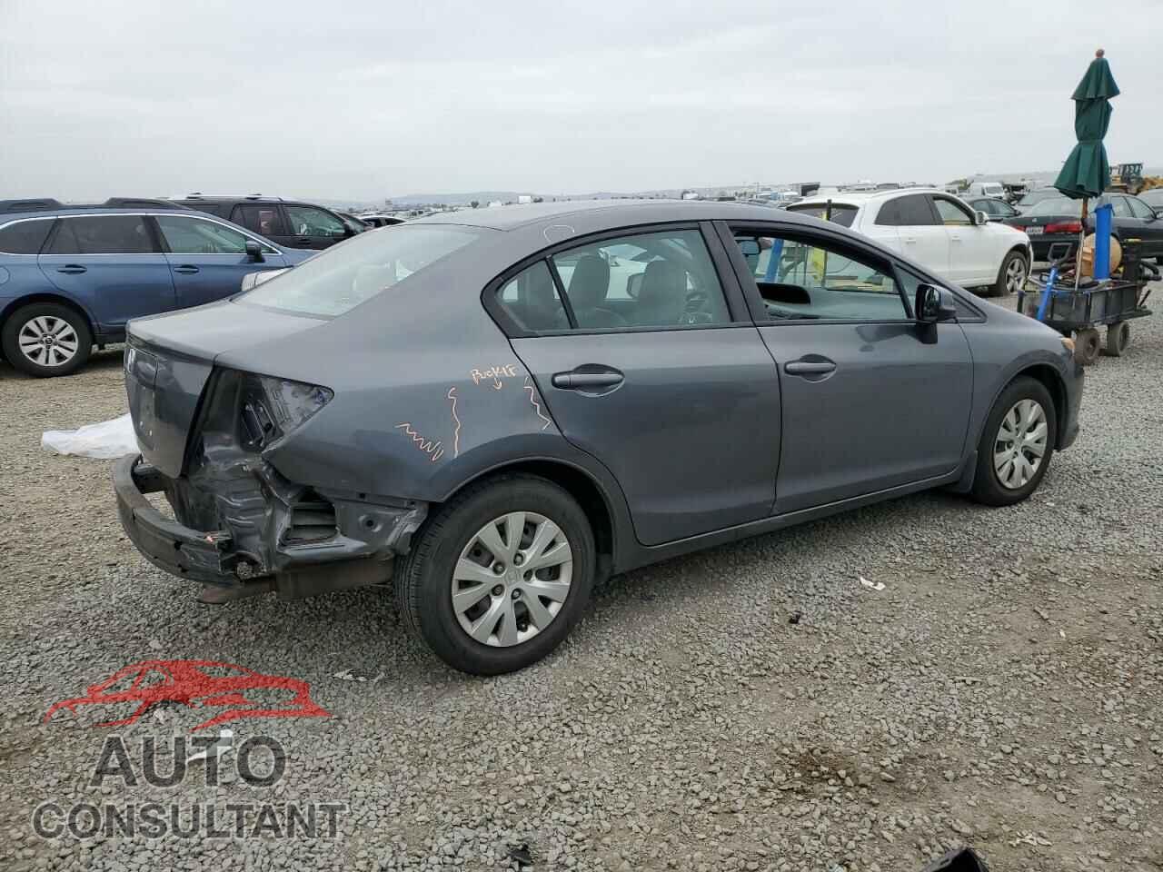 HONDA CIVIC 2012 - 19XFB2F58CE378047
