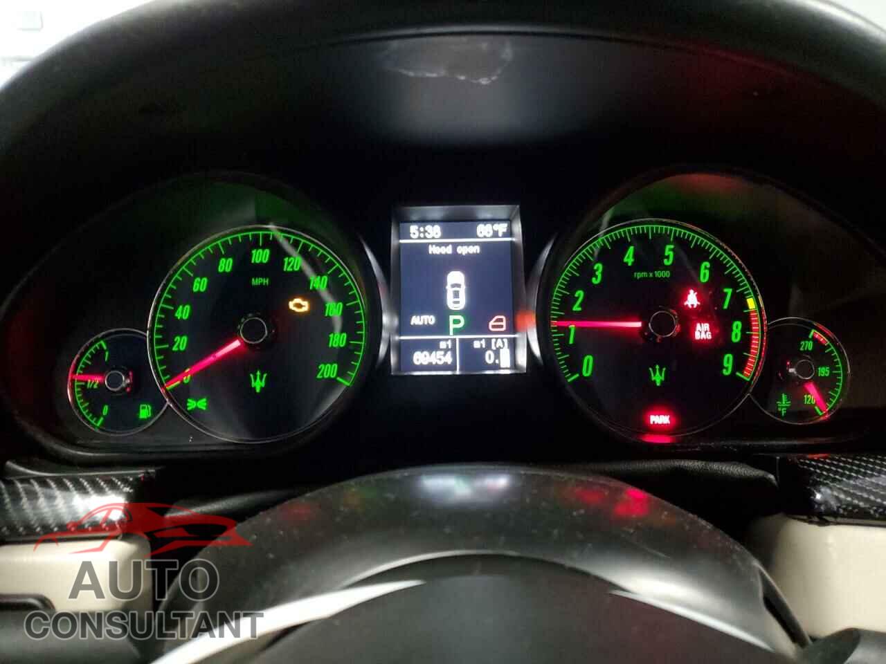 MASERATI ALL MODELS 2012 - ZAM45KLA6C0065714