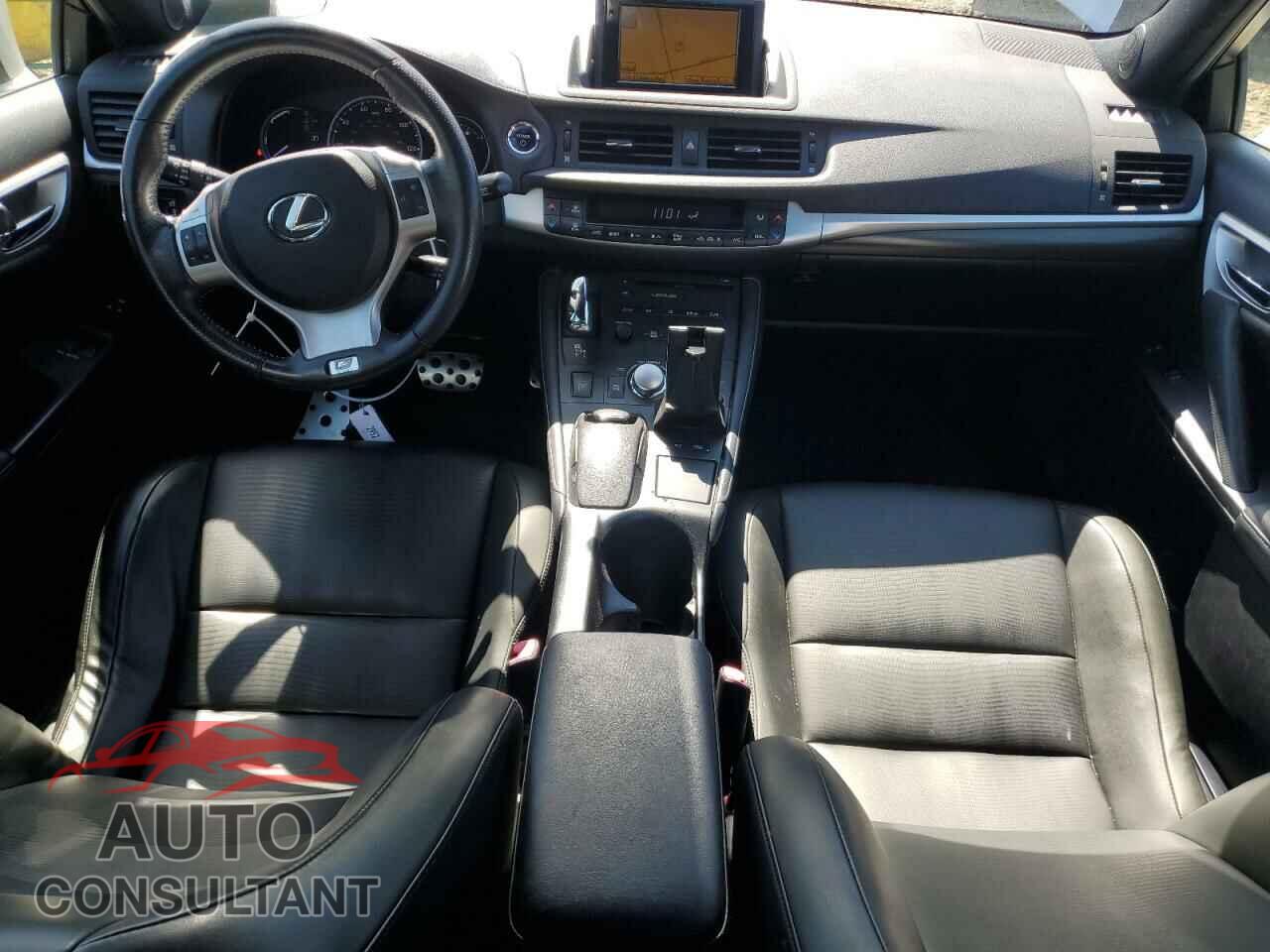 LEXUS CT 200 2012 - JTHKD5BHXC2108016