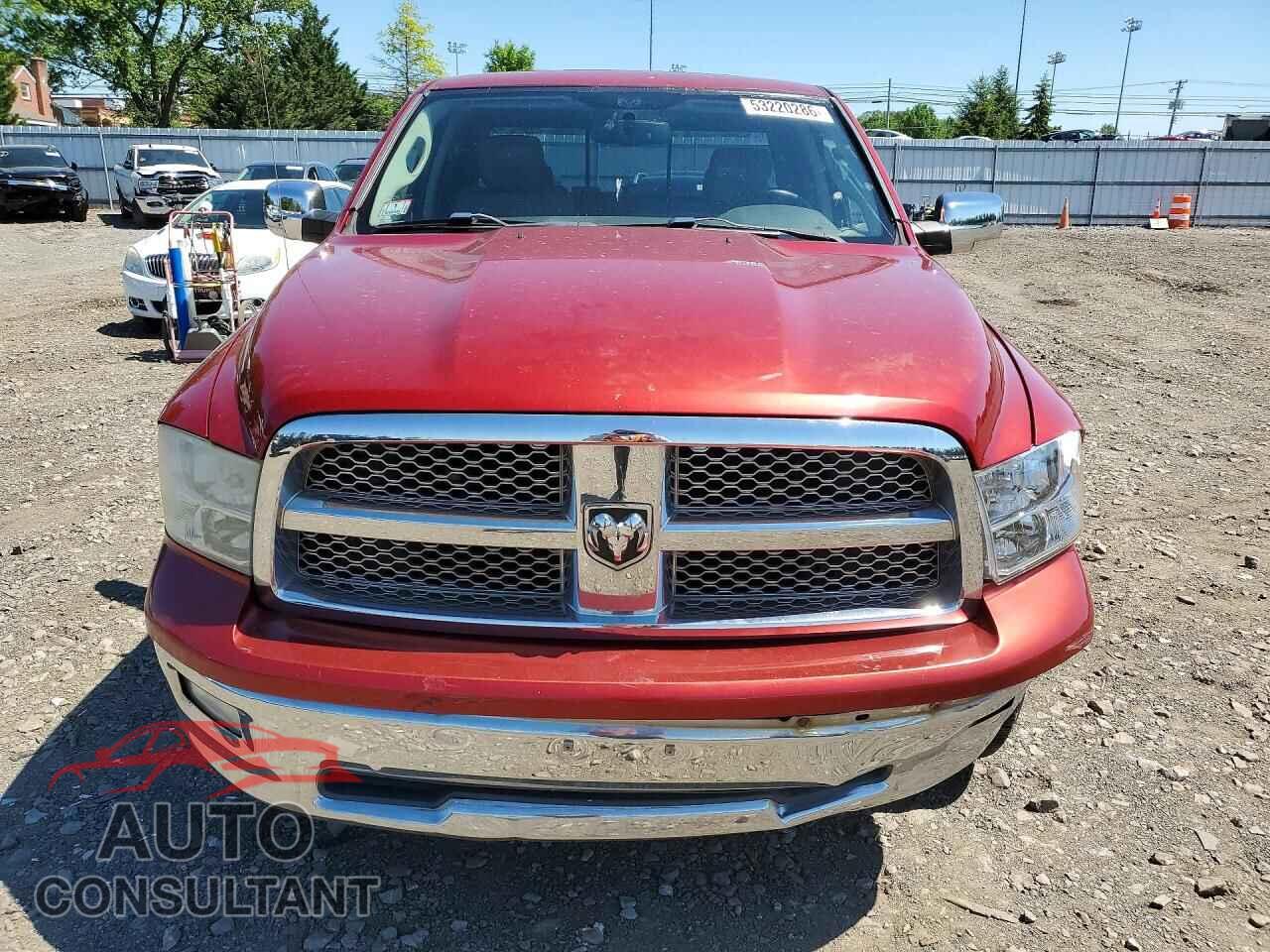 DODGE RAM 1500 2010 - 1D7RV1GT7AS142517