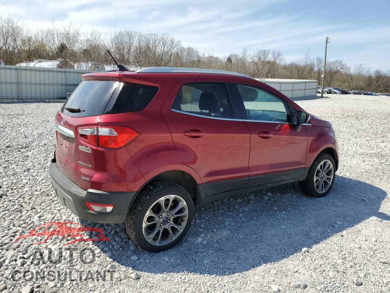 FORD ECOSPORT 2020 - MAJ6S3KL1LC392346