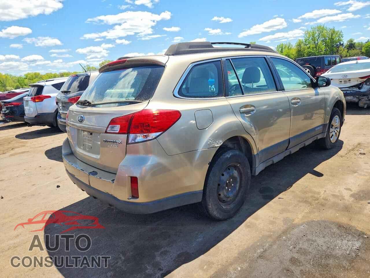 SUBARU OUTBACK 2010 - 4S4BRBAC5A1358575