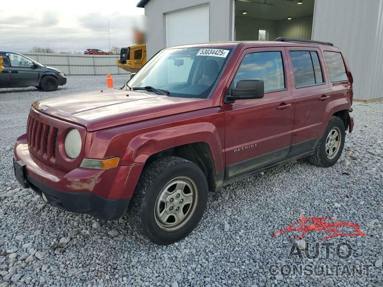 JEEP PATRIOT 2012 - 1C4NJPBA6CD550978