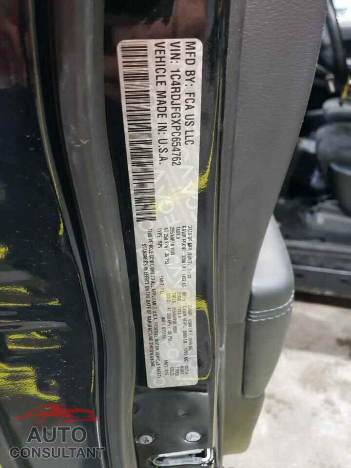 DODGE DURANGO 2023 - 1C4RDJFGXPC654762