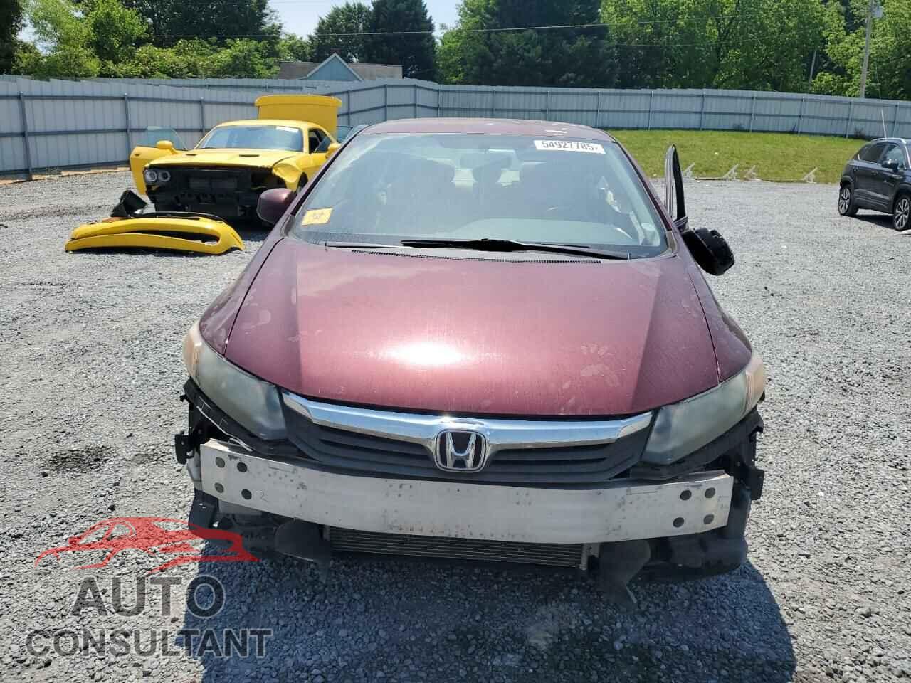 HONDA CIVIC 2012 - 2HGFB2F55CH504693