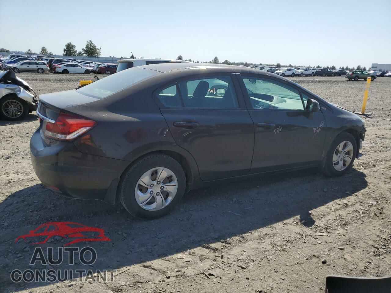 HONDA CIVIC 2013 - 19XFB2F55DE269773