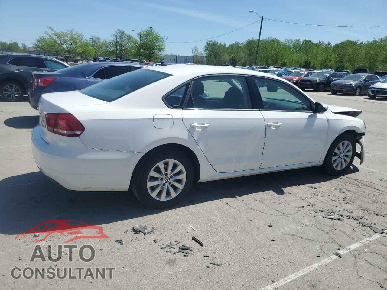 VOLKSWAGEN PASSAT 2012 - 1VWAP7A3XCC038868