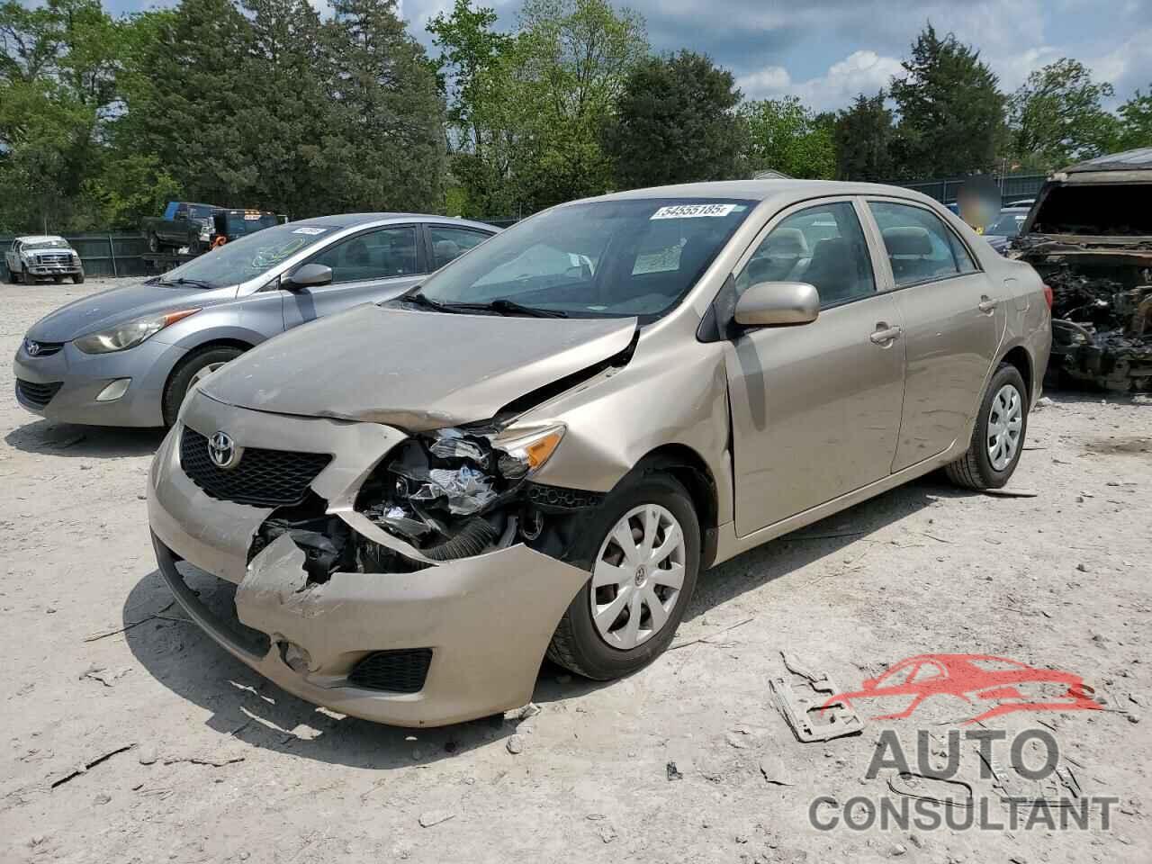 TOYOTA COROLLA 2009 - 2T1BU40E79C155647