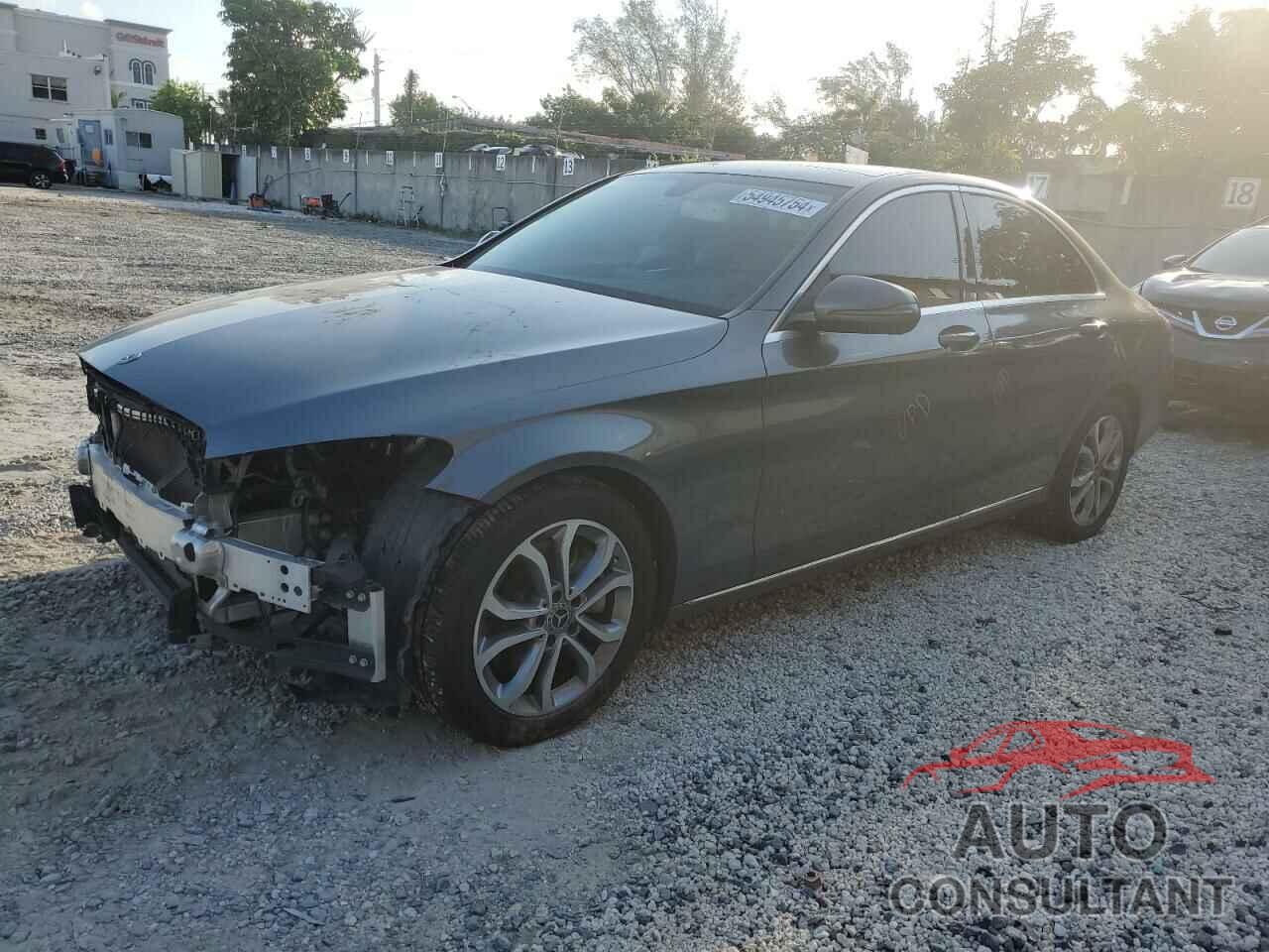 MERCEDES-BENZ C-CLASS 2018 - WDDWF4JBXJR351632