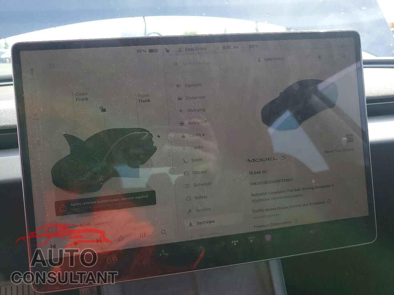TESLA MODEL 3 2024 - 5YJ3E1EA8RF743011